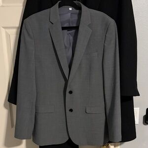 Express Charcoal Gray Blazer